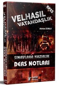 2018 KPSS Velhasıl Vatandaşlık Sınavlara Hazırlık Ders Notları