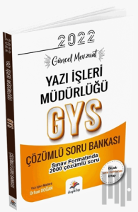 2022 GYS Yazı İşleri Müdürlüğü Çözümlü Soru Bankası