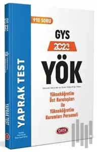 YÖK Üst Kuruluşları ile YÖK Personeli GYS Yaprak Test
