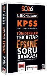 2026 KPSS Lise Ön Lisans GK - GY Tüm Dersler Tek Kitap Efsane Soru Bankası