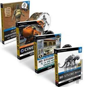 3D Tasarım Uzmanlığı Seti - 2 (4 Kitap Takım)