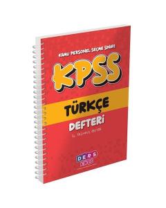 4031 KPSS Türkçe Defteri DK