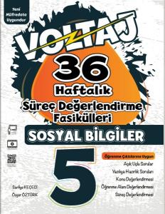 5.Sınıf Sosyal Bilgiler Voltaj 36 Hafta Süreç Değerlendirme Fasiküller