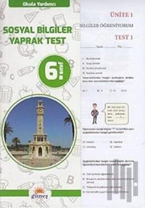 6. Sınıf Okula Yardımcı Sosyal Bilimler Yaprak Test