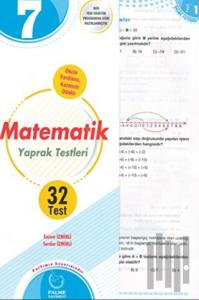 7. Sınıf Matematik Yaprak Testleri
