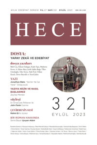 Hece Dergisi - Sayı: 321 Eylül 2023