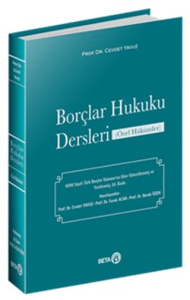 Borçlar Hukuku Dersleri  (Özel Hükümler)
