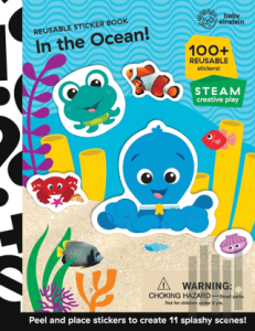 Baby Einstein: Sticker Book- In the Ocean! (Ciltli)