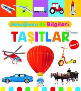 Bebeğimin İlk Bilgileri - Taşıtlar - Sticker'lı