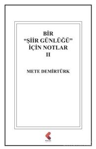Bir "Şiir Günlüğü" İçin Notlar 2