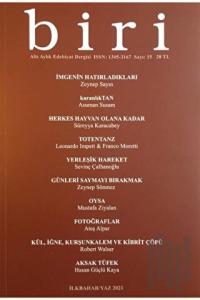Biri Yıllık Edebiyat Dergisi Sayı: 15