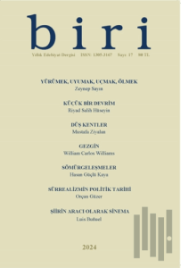 Biri Yıllık Edebiyat Dergisi Sayı: 17
