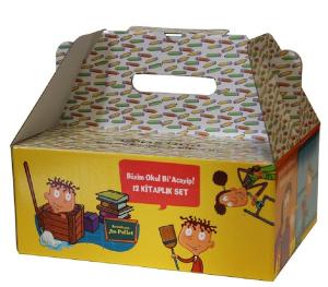 Bizim Okul Bi'Acayip-12 Kitap Tam Set Takım (Ciltli)