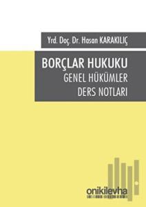 Borçlar Hukuku Genel Hükümler Ders Notları