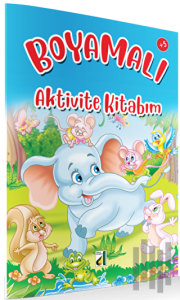 Boyamalı Aktivite Kitabım (Mavi)