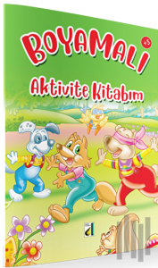 Boyamalı Aktivite Kitabım (Yeşil)