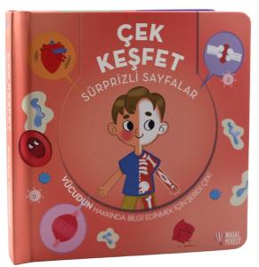 Çek Keşfet - İnsan Vücudu - Sürprizli Sayfalar (Ciltli)