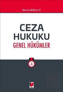 Ceza Hukuku Genel Hükümler