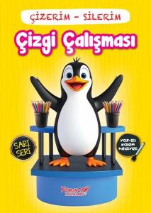 Çizgi Çalışması: Çizerim - Silerim - Sarı Seri
