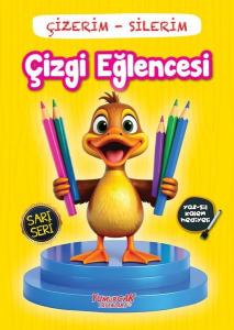 Çizgi Eğlencesi: Çizerim - Silerim-Sarı Seri