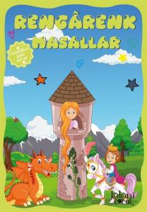 Çocuklar için Hayal ve Odak Geliştirici Rengarenk Masallar Fosforlu Sarı Kitap