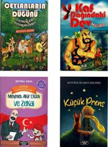 Çocuklar İçin Hikaye Seti (4 Kitap Takım)