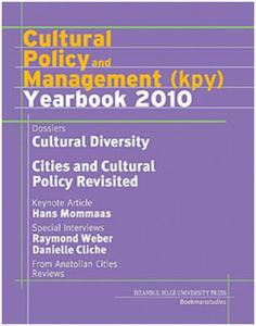 Cultural Policy and Management (KPY) Yearbook 2010