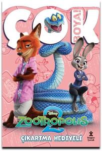 Disney Zootropolis 2 - Çok Boya! Çıkartmalı Dev Boyama Kitabı