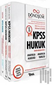 Dönüşüm KPSS Hukuk Seti (3 Kitap Takım)