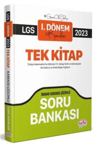 Editör 2023 LGS 1. Dönem Tüm Dersler Soru Bankası (Karekod Çözümlü)