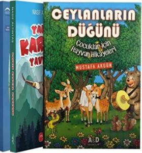 Eğlenceli Çocuk Hikayeleri Seti (3 Kitap Takım)