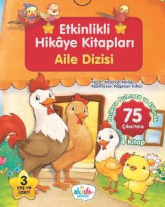 Etkinlikli Hikaye Kitapları Seti - Aile Dizisi - 4 Kitap Takım
