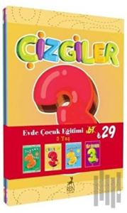 Evde Çocuk Eğitimi Seti 3 Yaş (4 Kitap Takım)