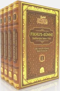 Fıkhu's-Sünne - Termo Deri Kapak - Delilleriyle İslam Fıkhı Seti - 4 Kitap Takım (Ciltli)