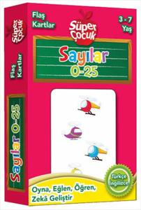 Flaş Kartlar - Sayılar 0-25