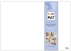 Funny Mat - Serbest Çalışma (Küçük Boy) - 33,5x48cm