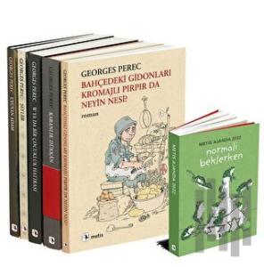 Georges Perec 5 Kitap Takım - Metis Ajanda Hediyeli