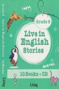 Grade 6 Live in English Stories-10 Books CD