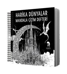 Harika Dünyalar - Mandala Çizim Defteri