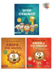 Hayvan Okulu Serisi Öfke Kontrol Seti - 3 Kitap Takım