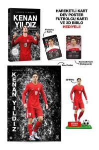 Kenan Yıldız - Sahanın Yıldızları - Hareketli Kart - Dev Poster - Futbolcu Kartı ve 3D Biblo Hediyel