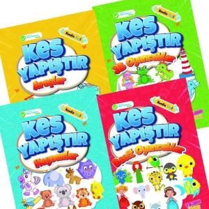 Kes Yapıştır Kitapları Seti - 4 Kitap Takım
