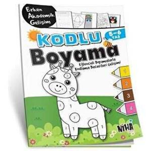 Kodlu Boyama 5 - 6 Yaş