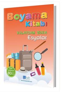 Kolaydan Zora Boyama Kitabı Yiyecekler ve İçecekler