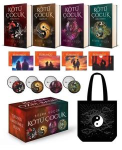 Kötü Çocuk Serisi Seti - 4 Kitap Takım - Kutulu (Ciltli)