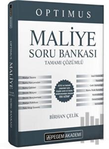 KPSS A Grubu Optimus Maliye Tamamı Çözümlü Soru Bankası