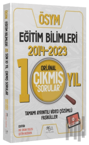 KPSS Eğitim Bilimleri 2014-2023 Orijinal Son 10 Yıl Çıkmış Sorular Video Çözümlü