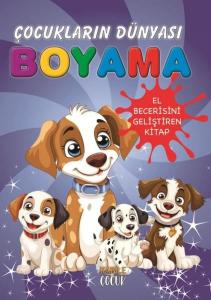 Küçük Köpekler - Çocukların Dünyası Boyama Kitabı 6