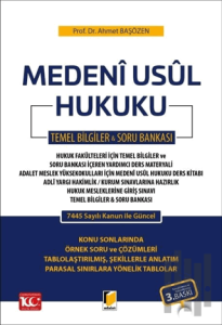 Medeni Usul Hukuku Temel Bilgiler - Soru Bankası