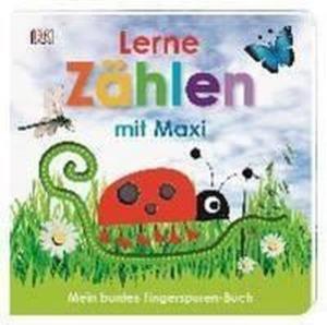 Mein buntes Fingerspuren - Buch. Lerne zhlen mit Maxi (Ciltli)